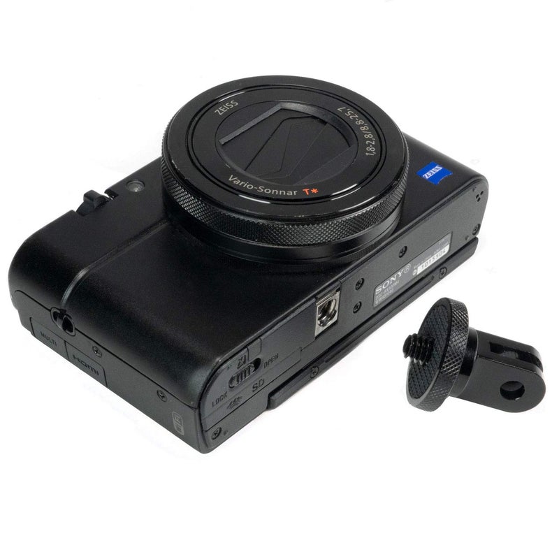 EVO Gimbals Camera Mount Adapter for GoPro 11/10/9/MAX& Insta360 X3/X2/X/RS/R Ecosystem - Â¼-20 Conversion Adapter for GoPro/Insta360 Mounting System- Full 100% CNC Aluminum Metal to Any GoPro/Insta360 Mount Acc - Image 3